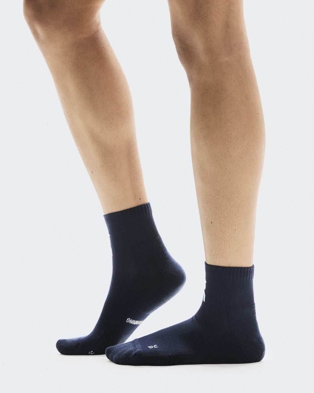 On Shoes Blue Core Run Sock Mid 2P
