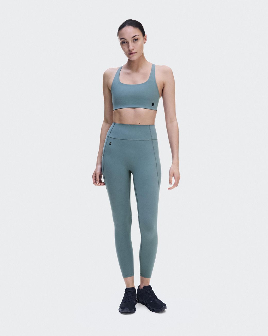 On Shoes Blue Studio Leggings 7/8