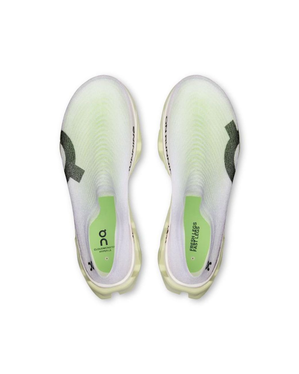 On Shoes White Lightspray Cloudmster 3 Hyper