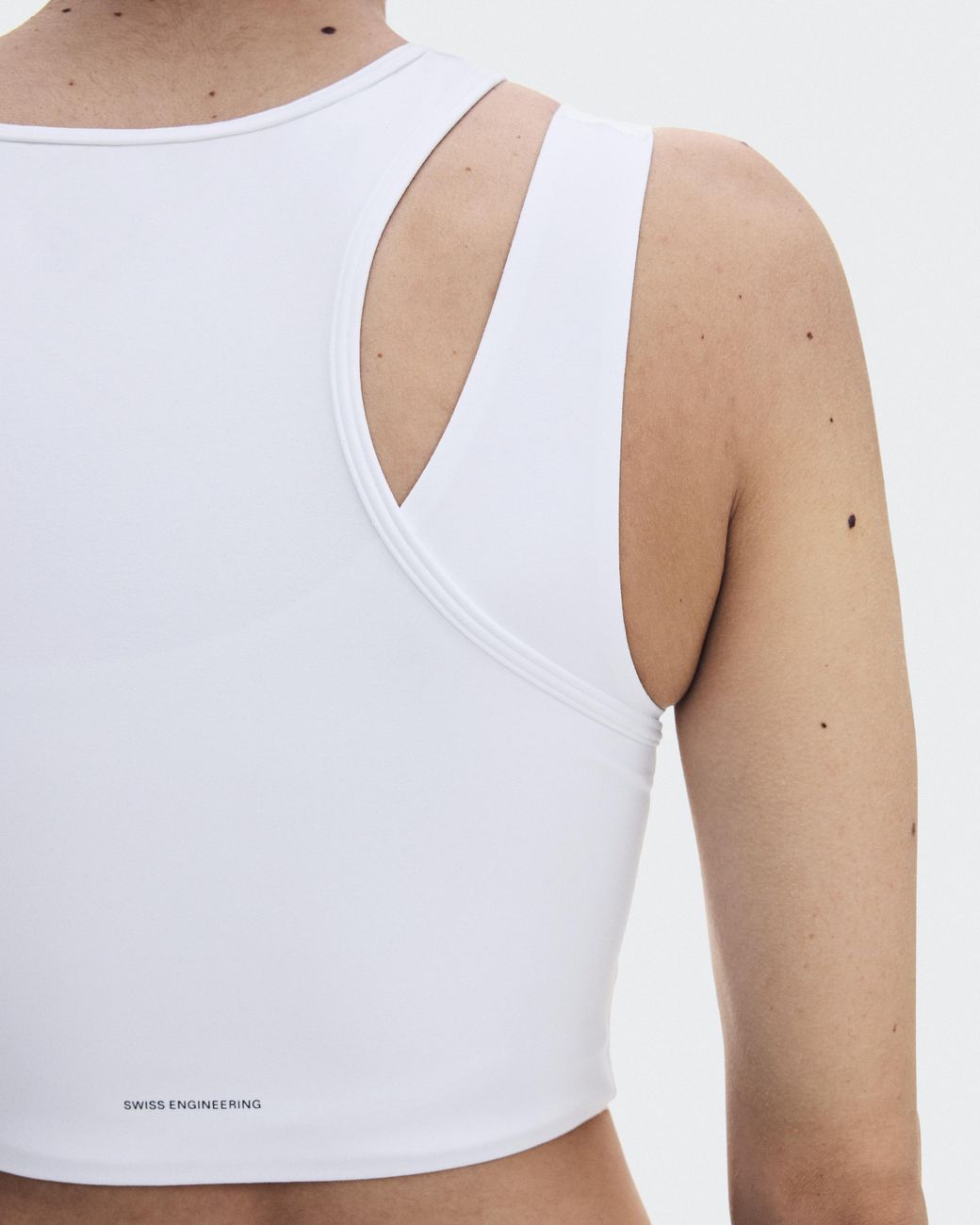 On Shoes Blue Studio Asymmetric Crop