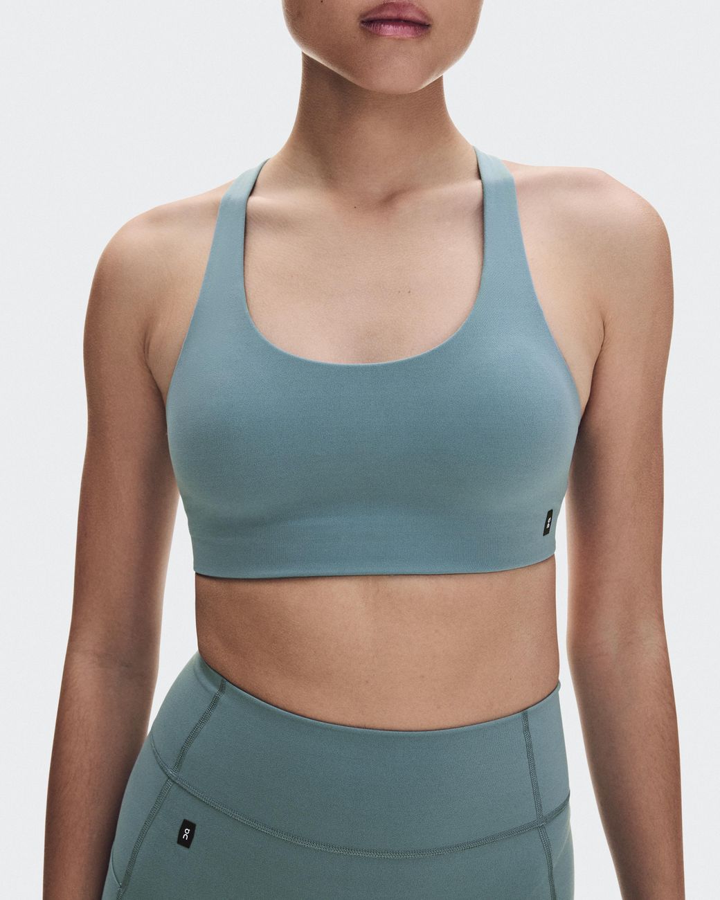 On Shoes Blue Studio Racerback Bra