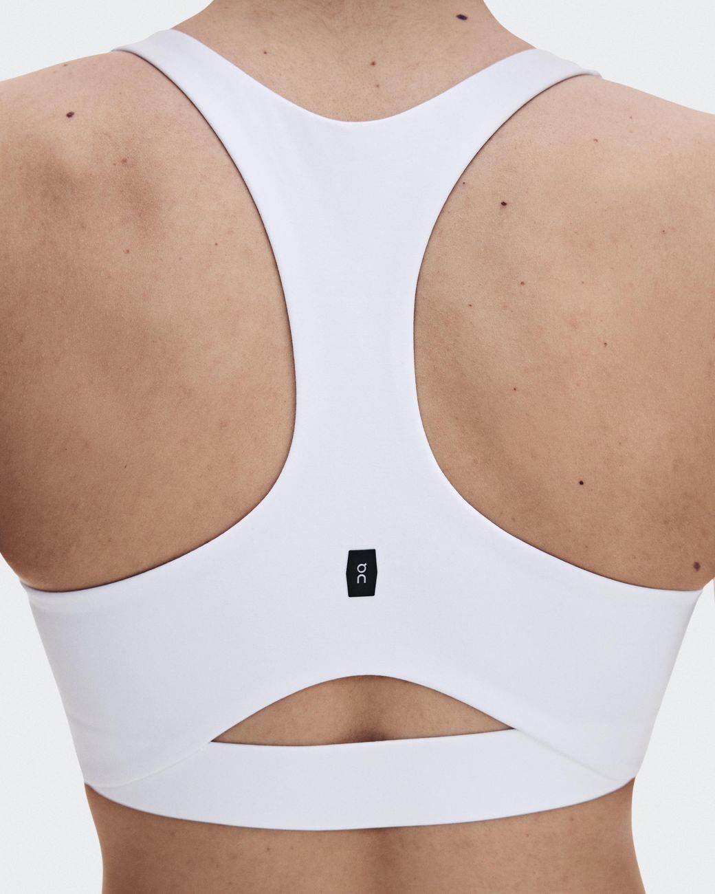 On Shoes White Studio Racerback Bra