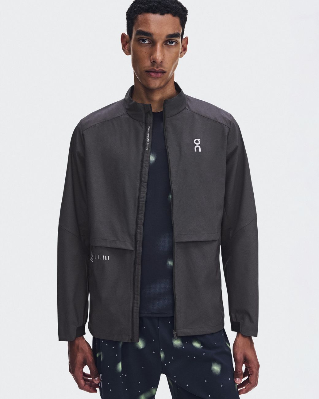 On Shoes Blue Weather Jacket Lumos for men