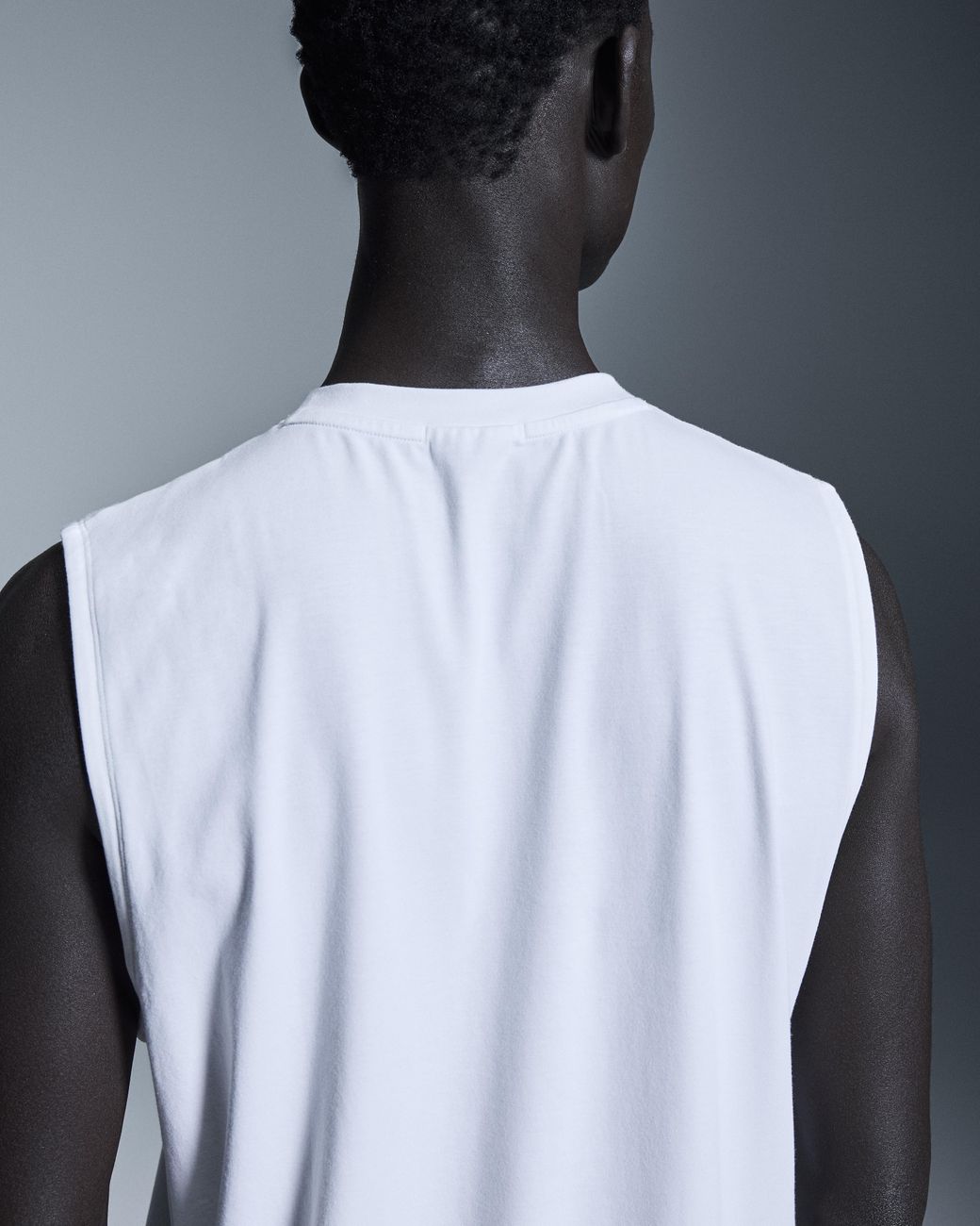 On Shoes Gray Focus Tank Top for men