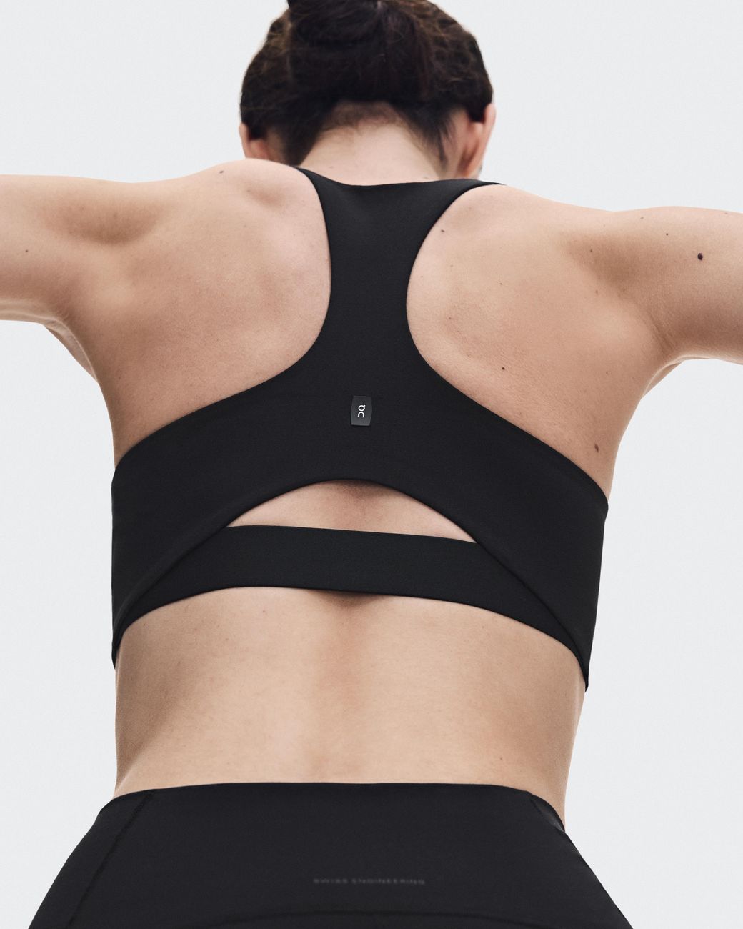 On Shoes White Studio Racerback Bra