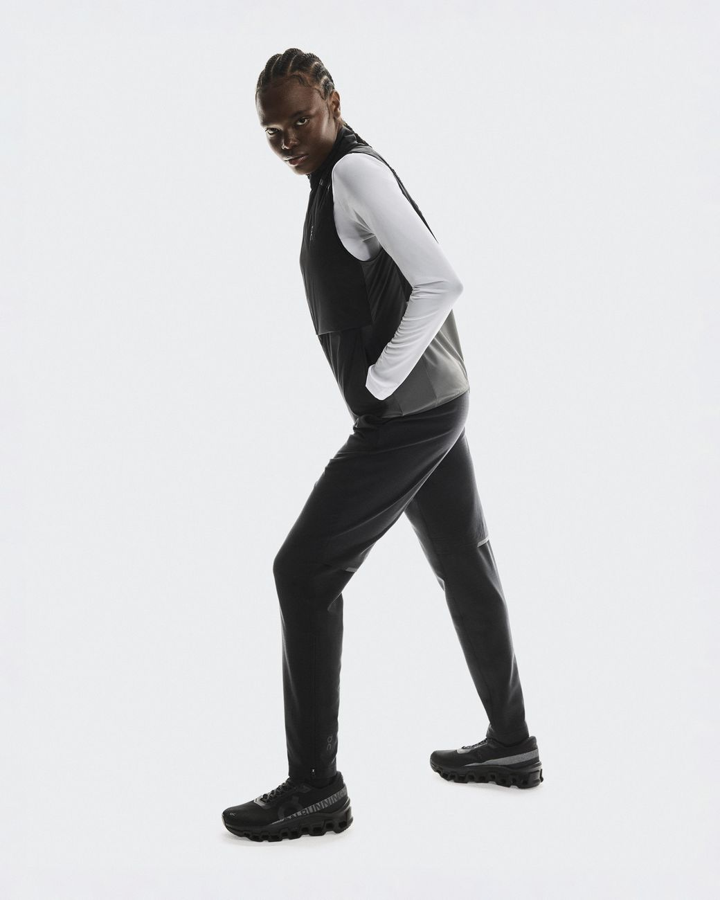 On Shoes White Weather Winter Pants