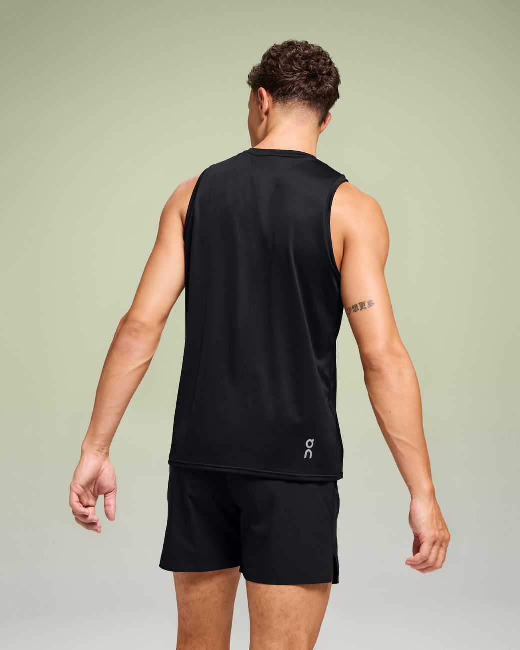 On Shoes Green Core Tank Top for men