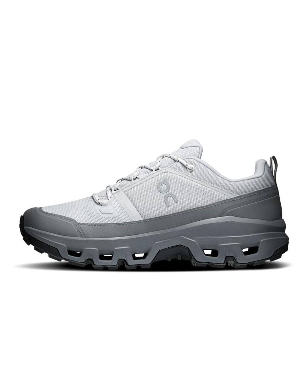 On Shoes Gray Cloudrock Low Waterproof for men