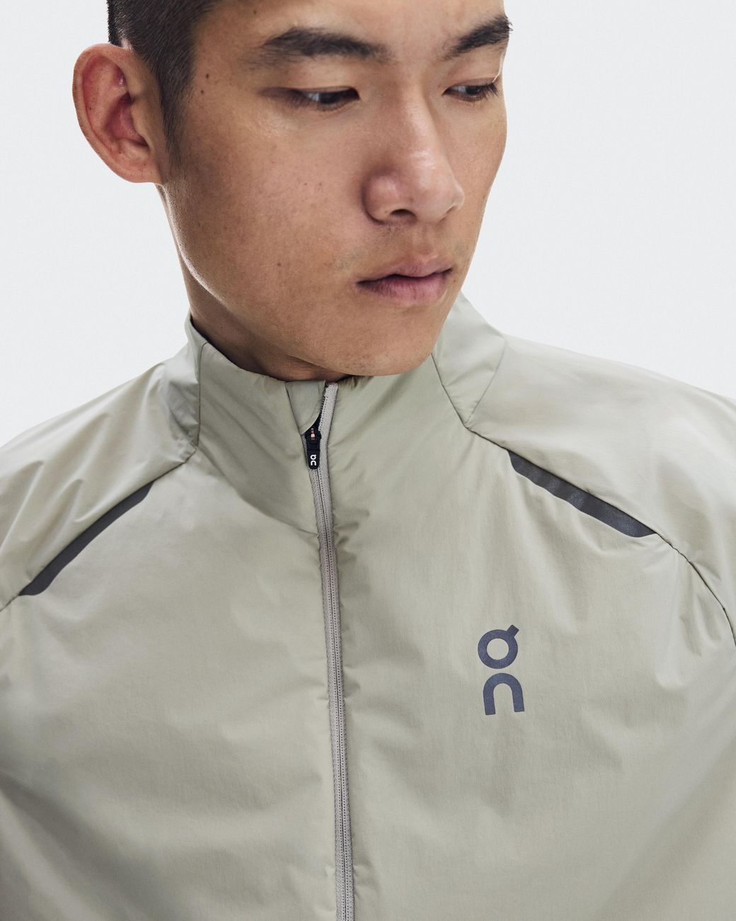 On Shoes White Weather Jacket Insulated for men