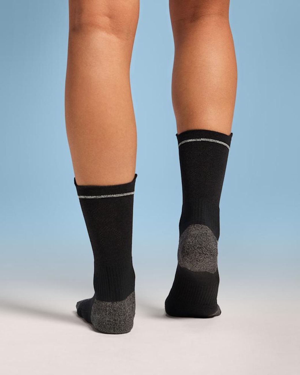 On Shoes Blue Merino Ultra Sock