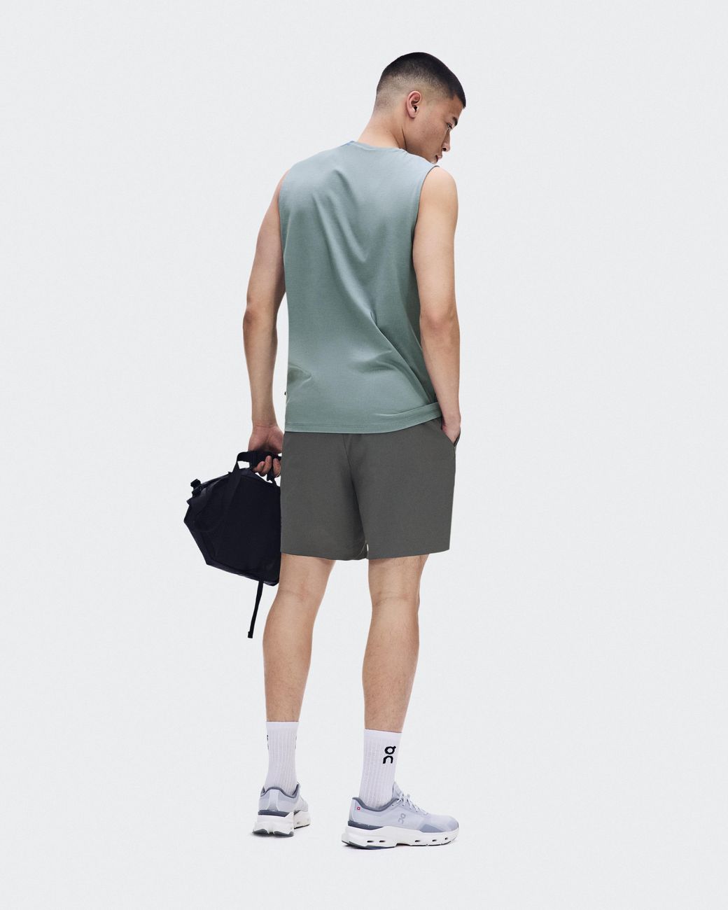 On Shoes Blue Focus Tank Top for men