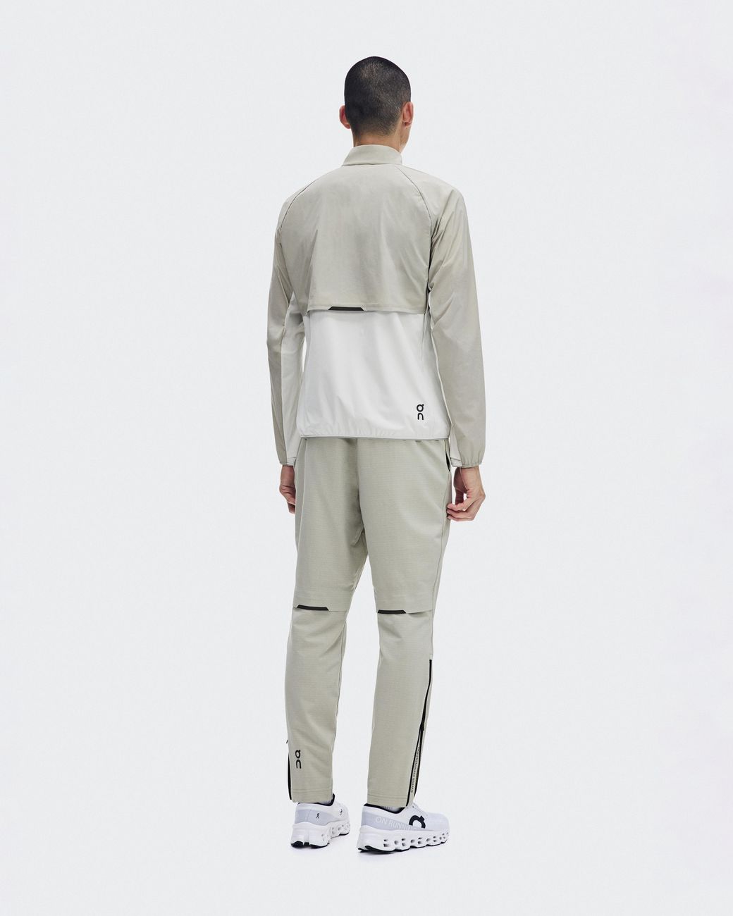 On Shoes White Weather Jacket Insulated for men