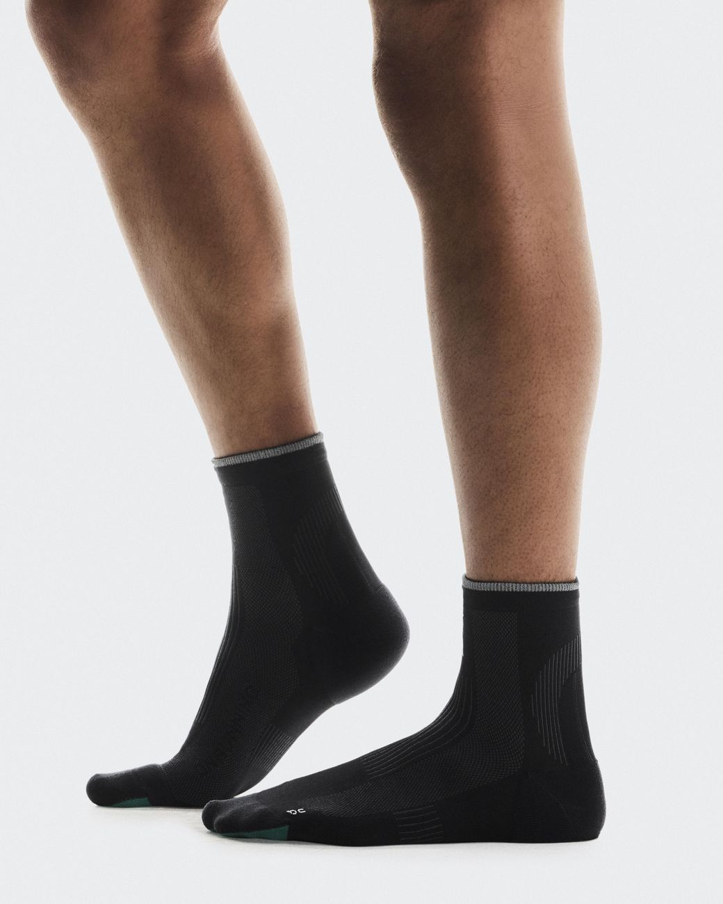 On Shoes Brown Elite Run Sock Mid
