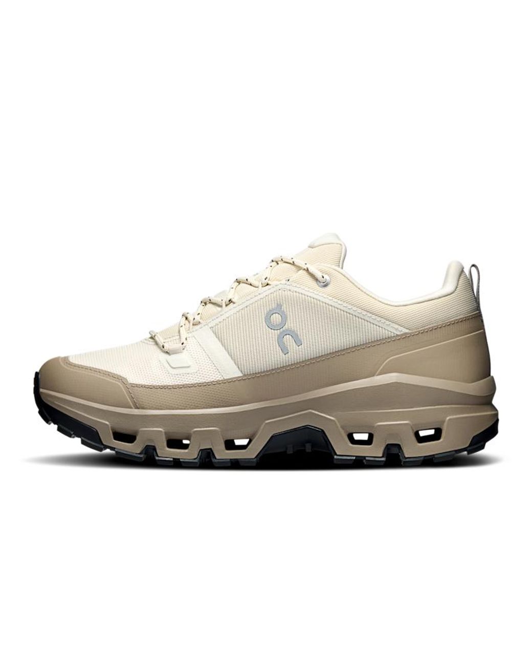 On Shoes Natural Cloudrock Low Waterproof for men