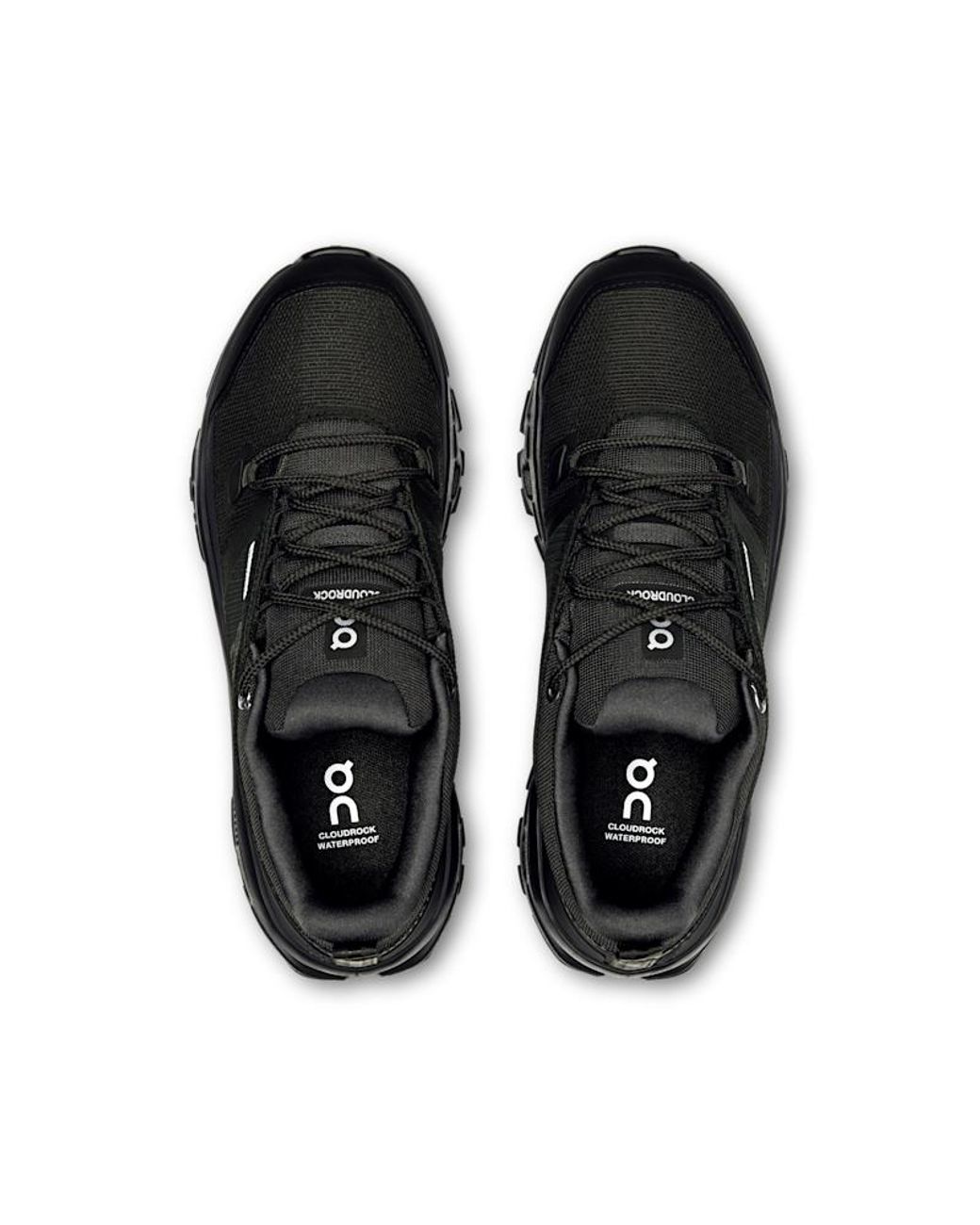On Shoes Black Cloudrock Low Waterproof