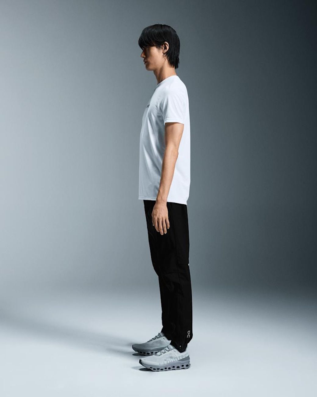 On Shoes Gray Core Pants for men