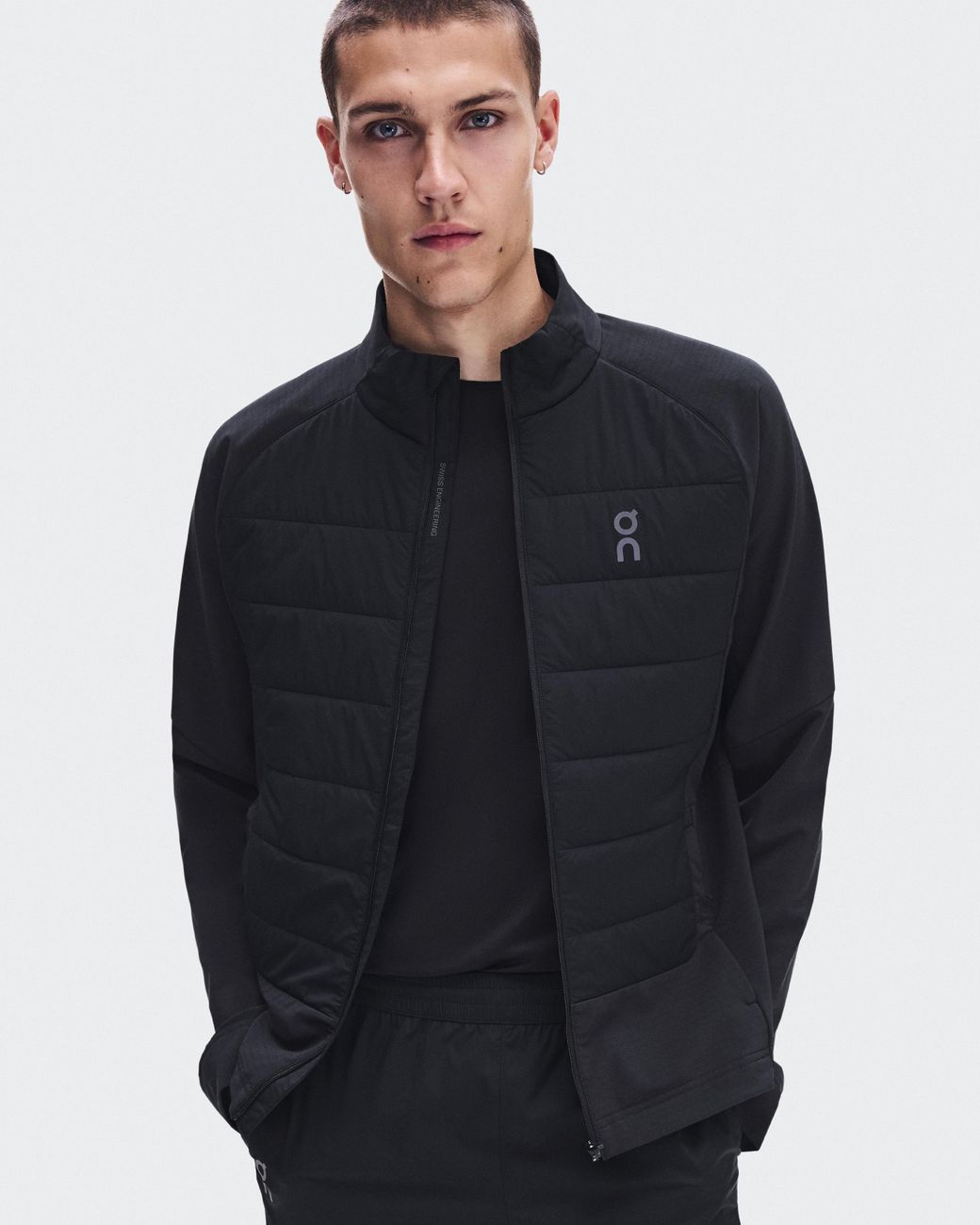 On Shoes Blue Weather Hybrid Jacket for men