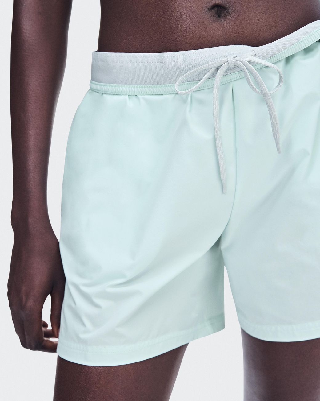 On Shoes White 5" Core Shorts