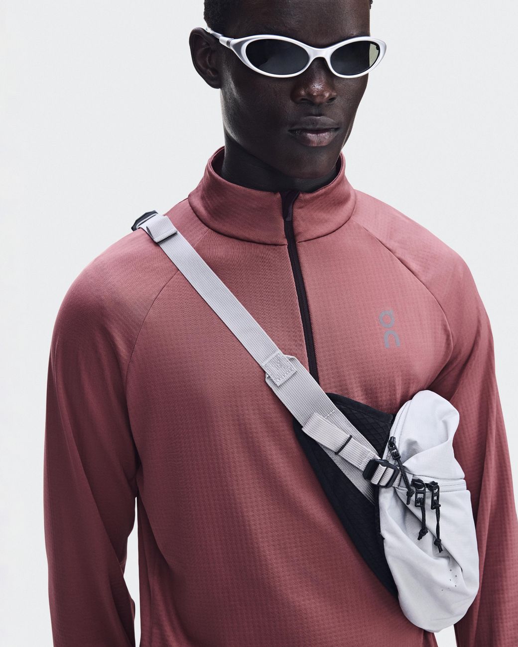 On Shoes Red Climate Shirt for men