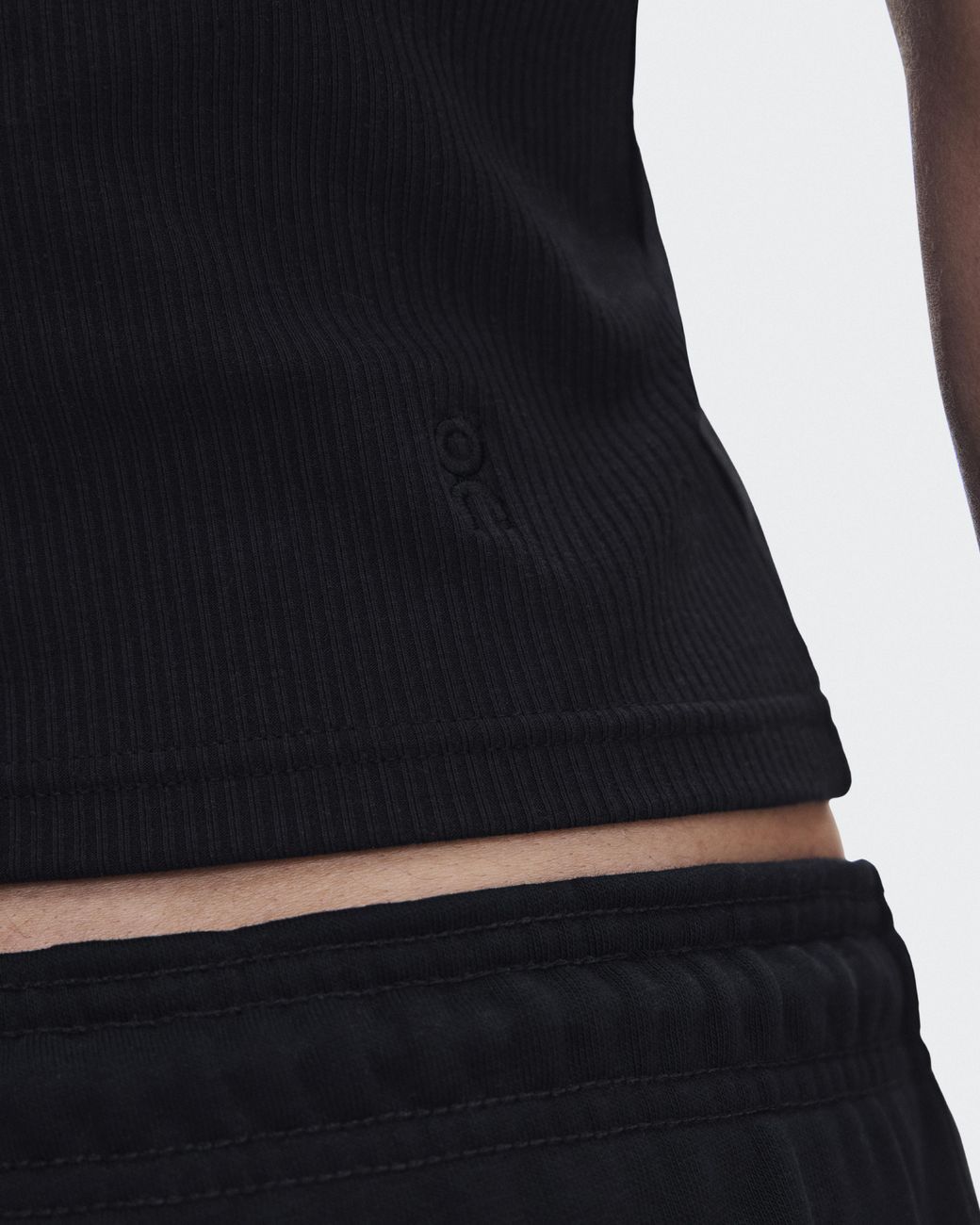 On Shoes Blue All-Day Ribbed Tank Top