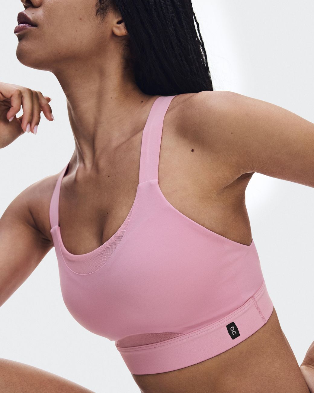 On Shoes Red Performance Bra