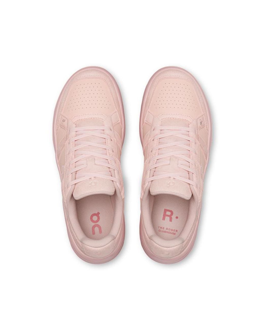 On Shoes Pink The Roger Clubhouse Ace