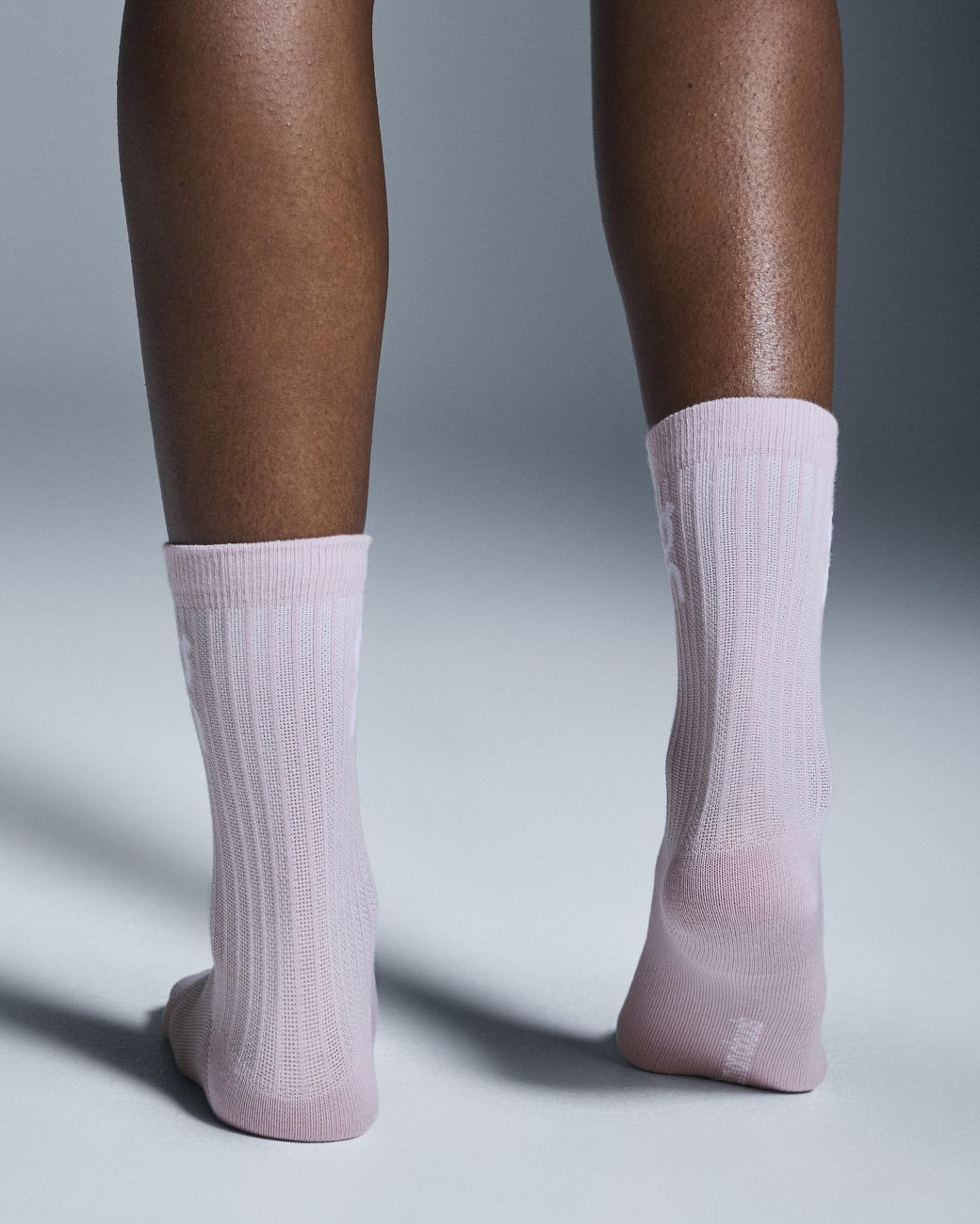 On Shoes Purple Logo Sock High 3P