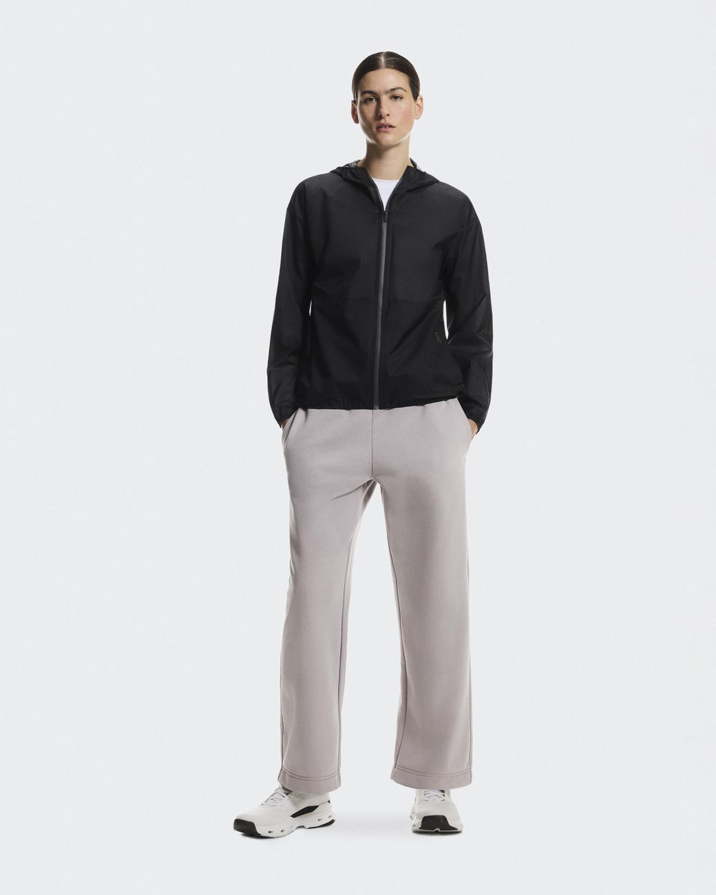 On Shoes Black Explore Lightweight Waterproof Jacket