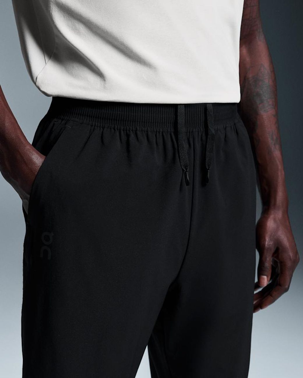 On Shoes Gray Focus Pants for men