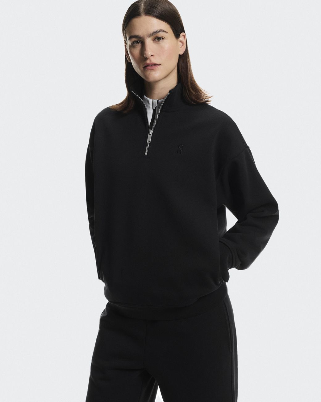 On Shoes Black Club Collective 1/4 Zip