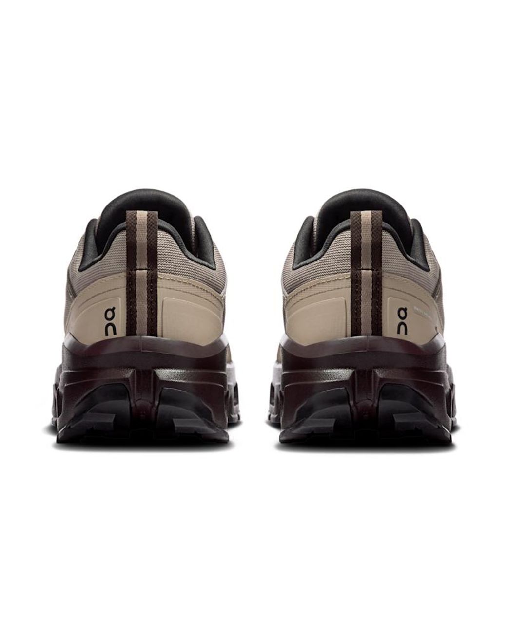 On Shoes Brown Cloudrock Low Waterproof