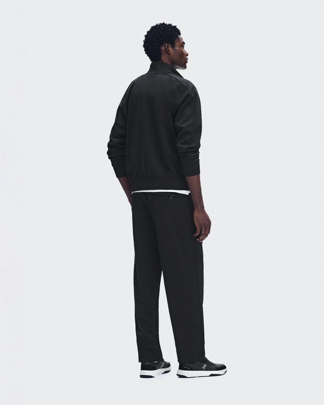 On Shoes Black Courtside Pants for men