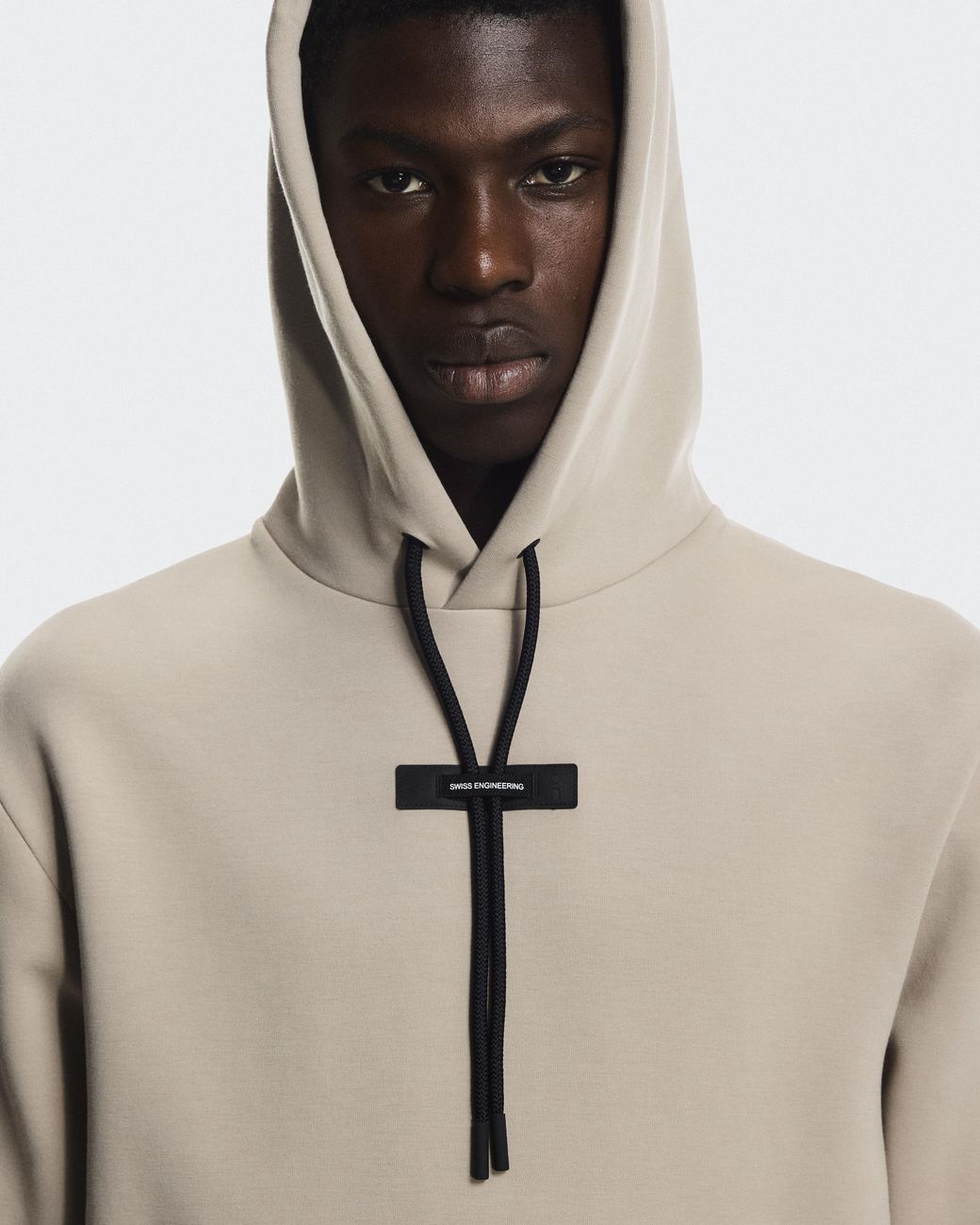 On Shoes Natural Focus Tech Hoodie for men