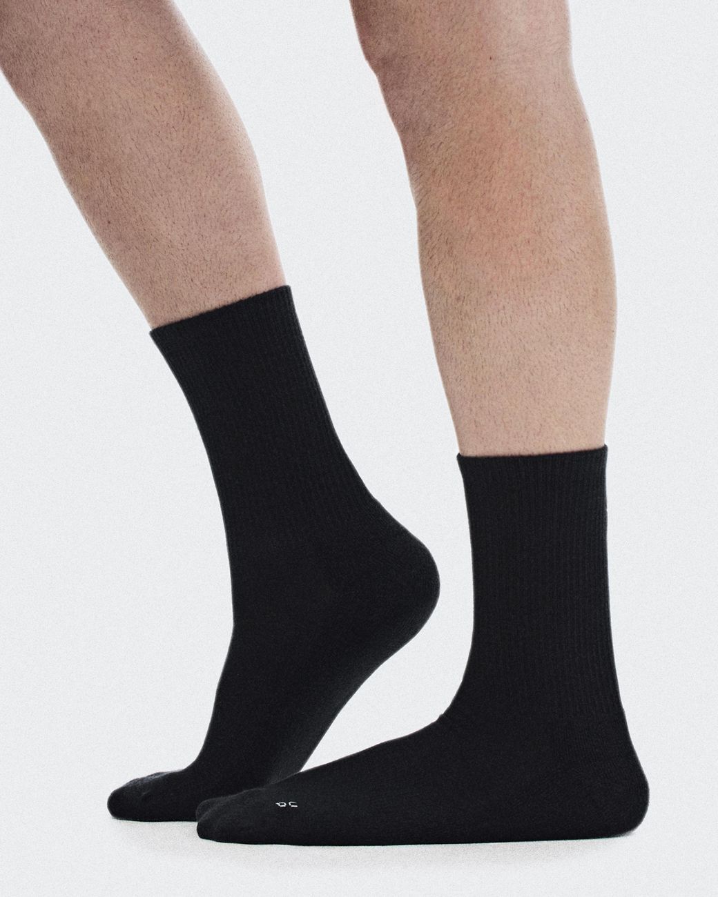 On Shoes Black Club Sock High 2P