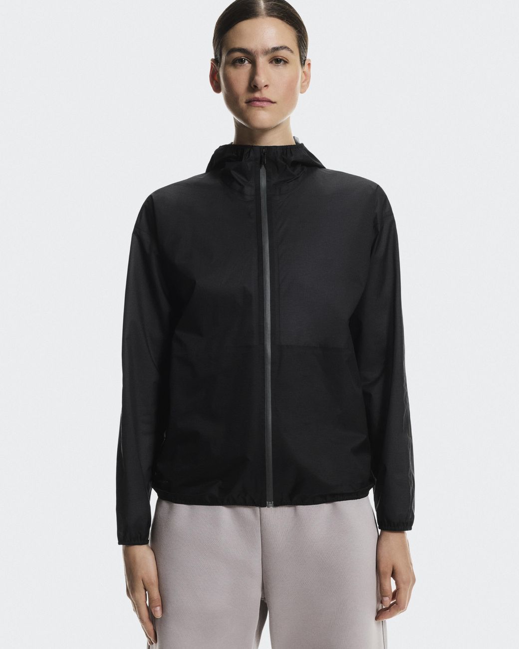 On Shoes Black Explore Lightweight Waterproof Jacket