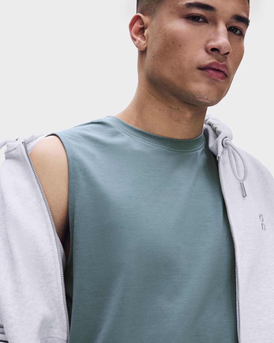 On Shoes Blue Focus Tank Top for men