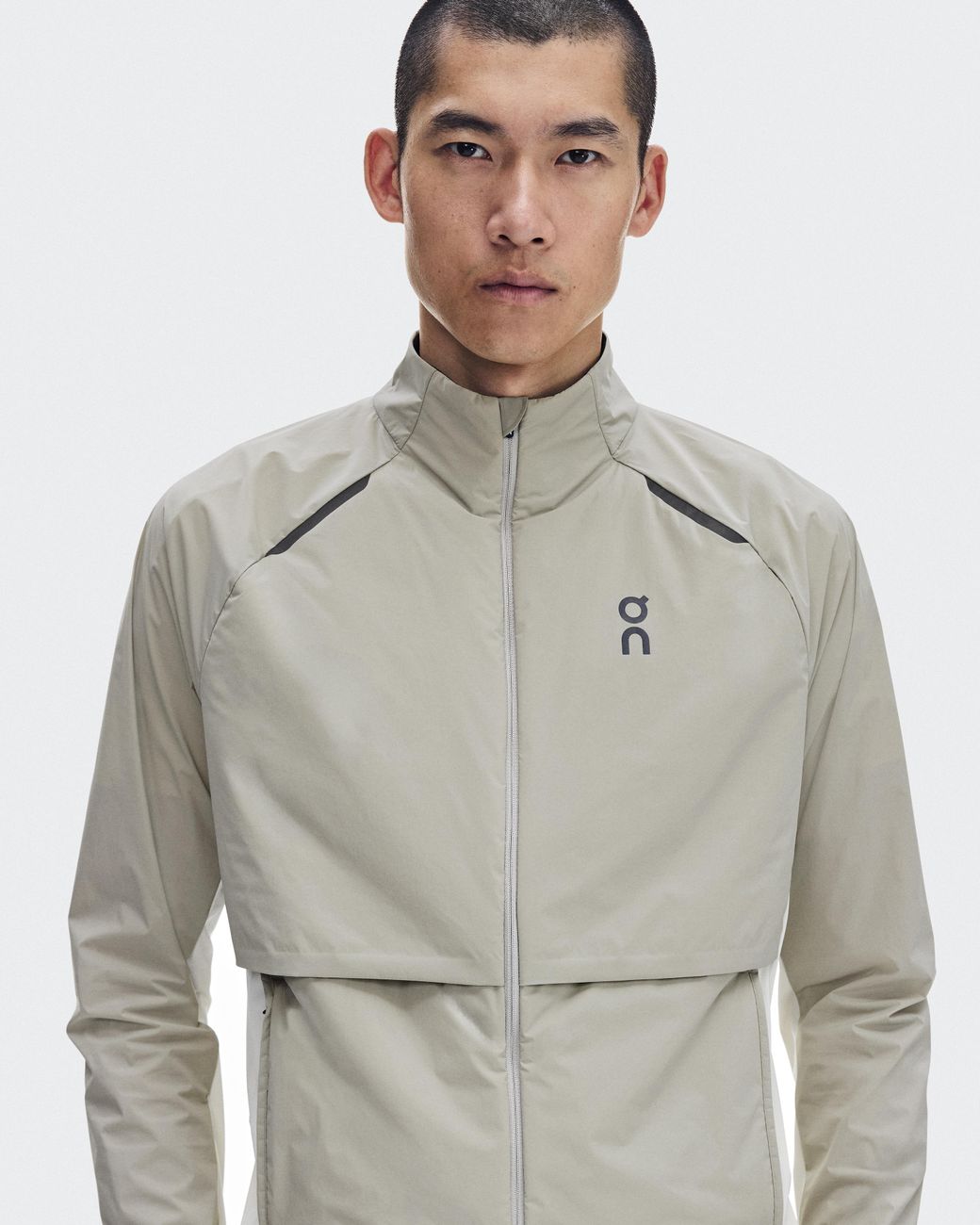 On Shoes White Weather Jacket Insulated for men