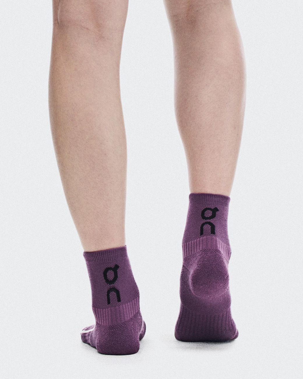 On Shoes Pink Court Sock Mid