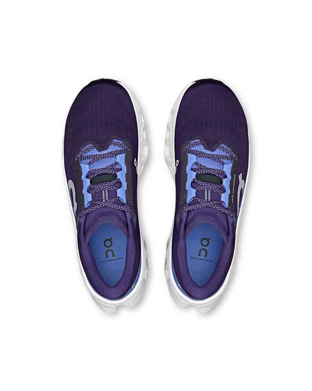 On Shoes Blue Cloudmster 3 Wide
