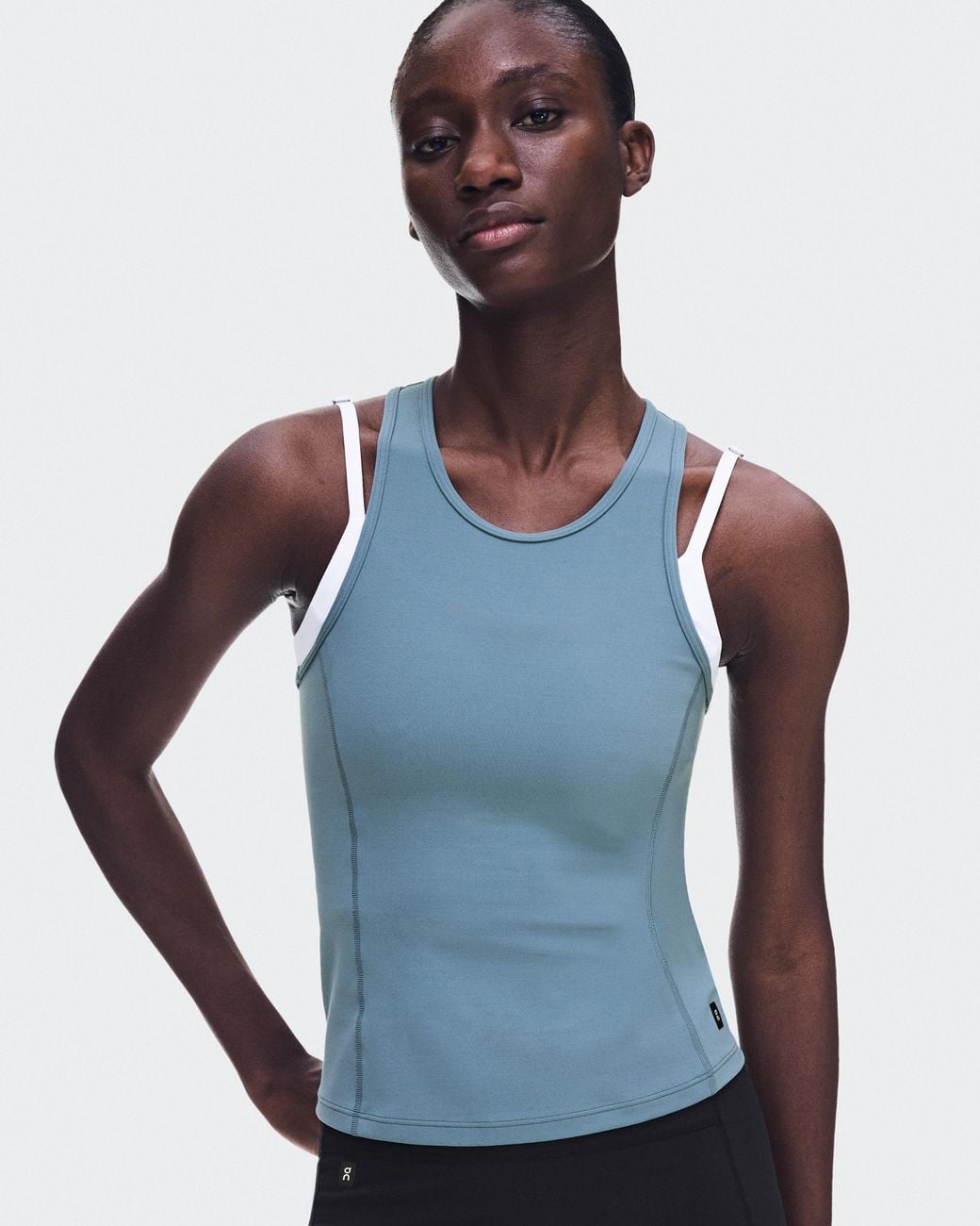 On Shoes White Studio Tank Top