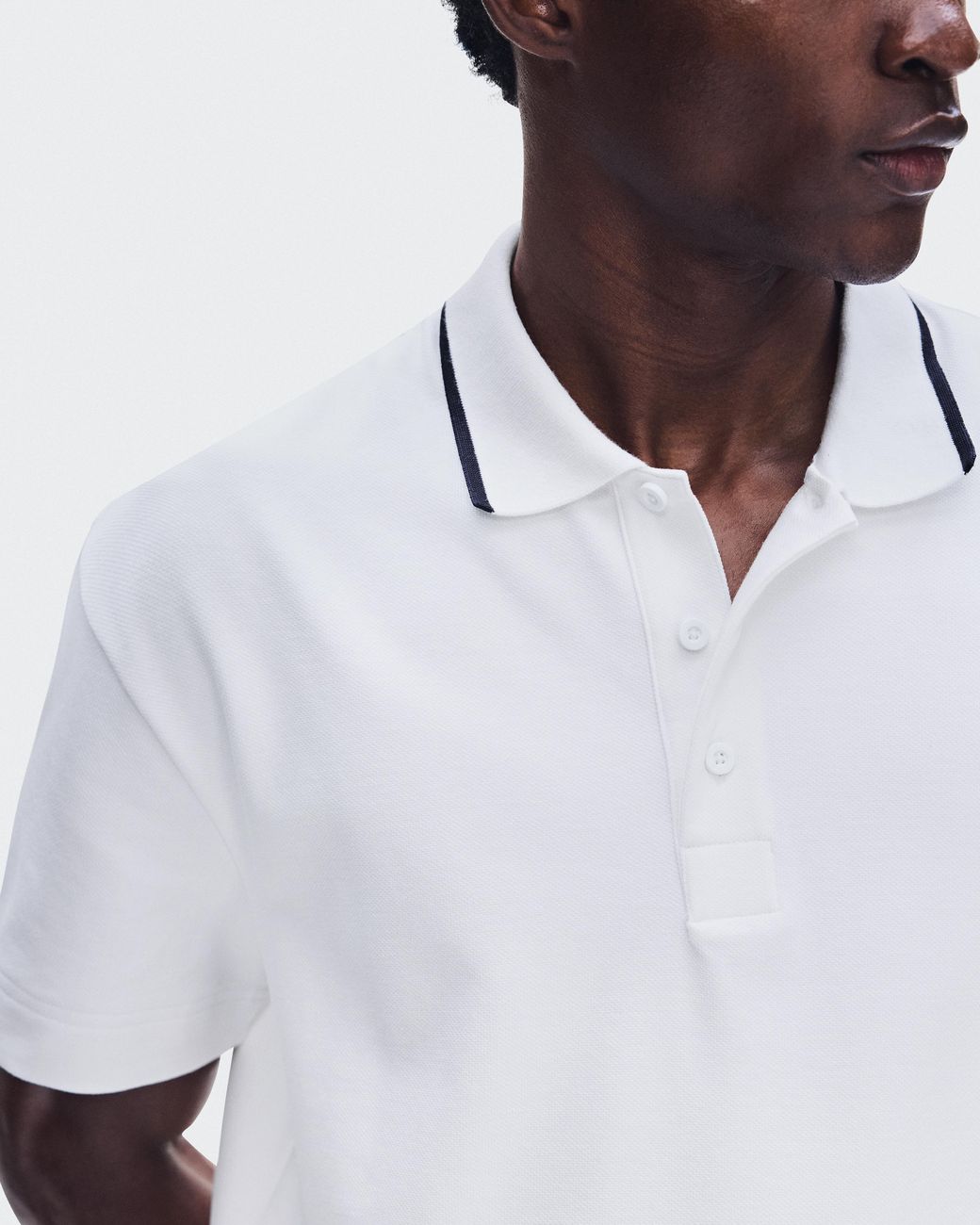 On Shoes White Courtside Polo for men
