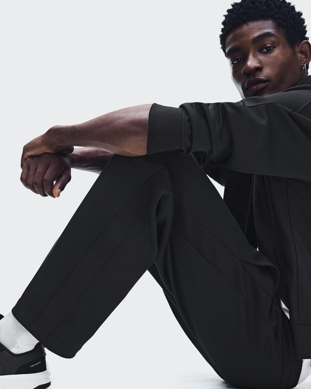 On Shoes Black Courtside Pants for men