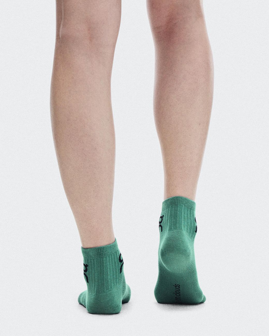 On Shoes Blue Logo Sock Mid 3P