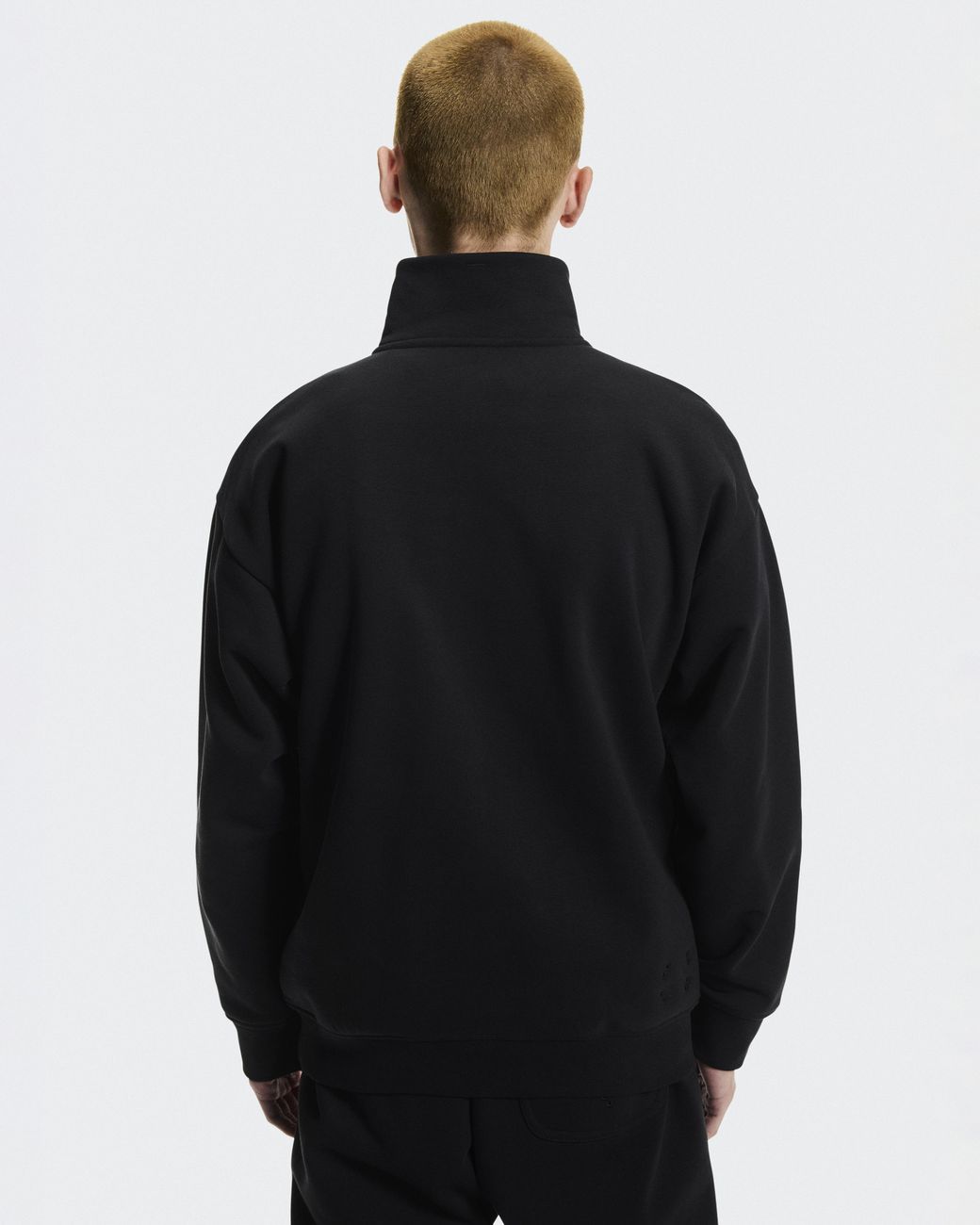 On Shoes Black Club Collective 1/4 Zip for men