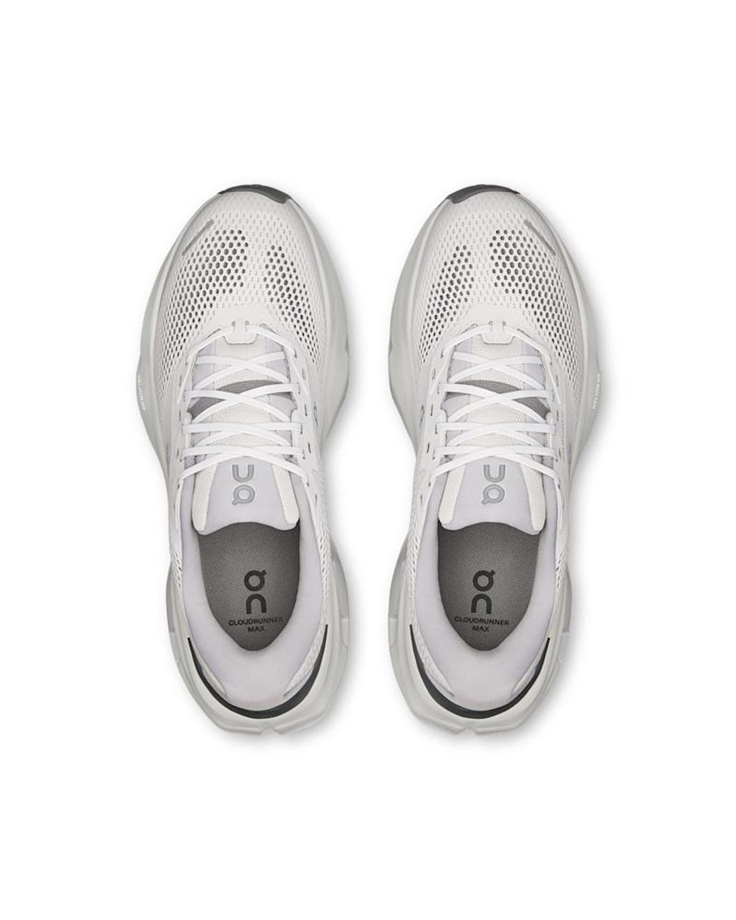 On Shoes White Cloudrunner 3 Max for men