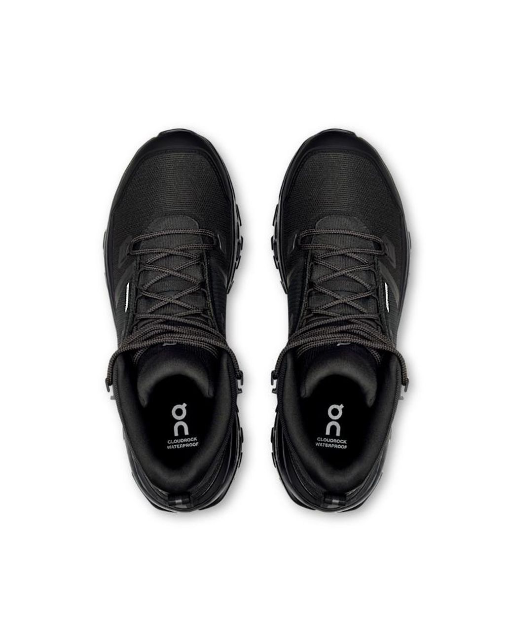 On Shoes Cloudrock Mid Waterproof in Black für Herren