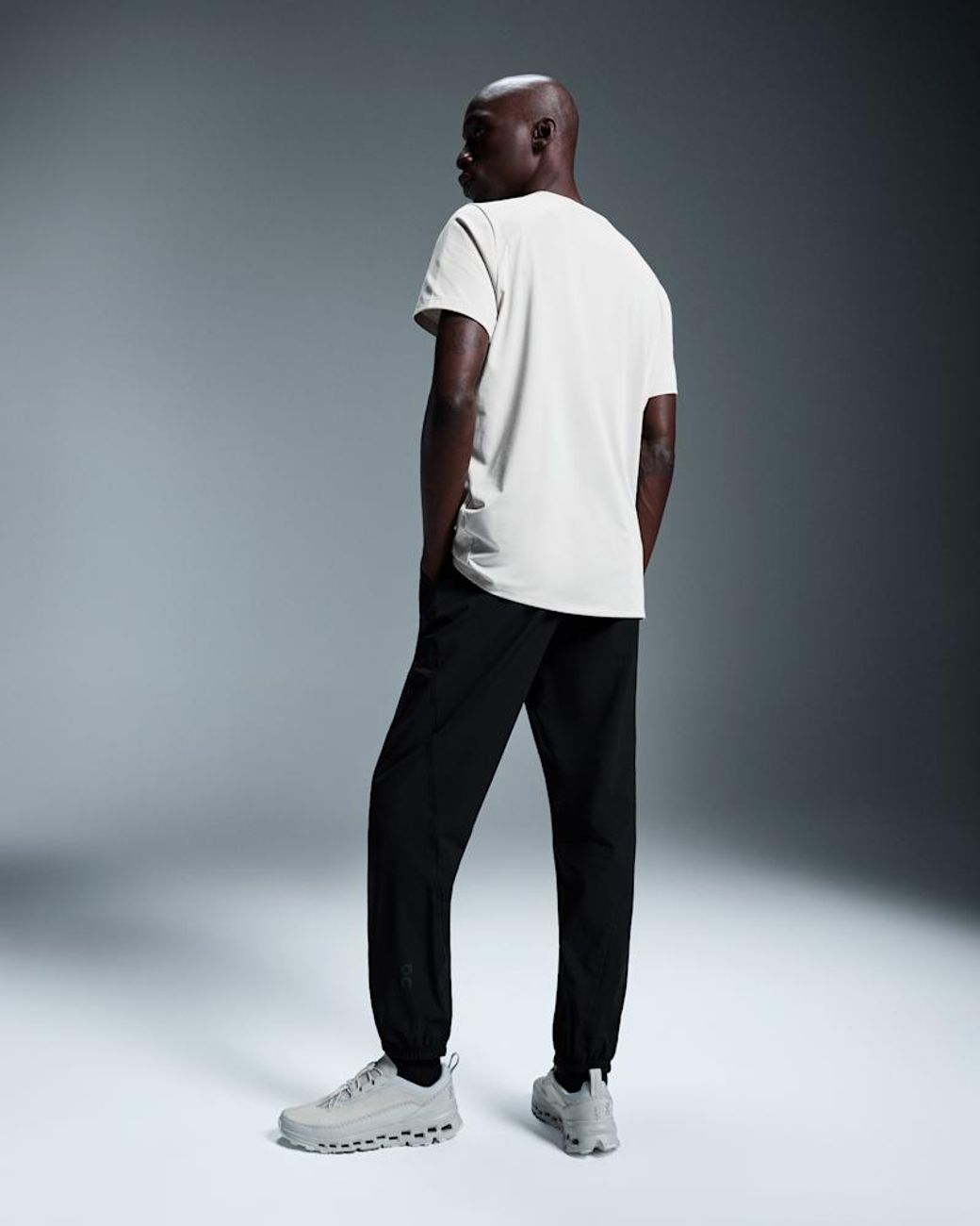 On Shoes Gray Focus Pants for men