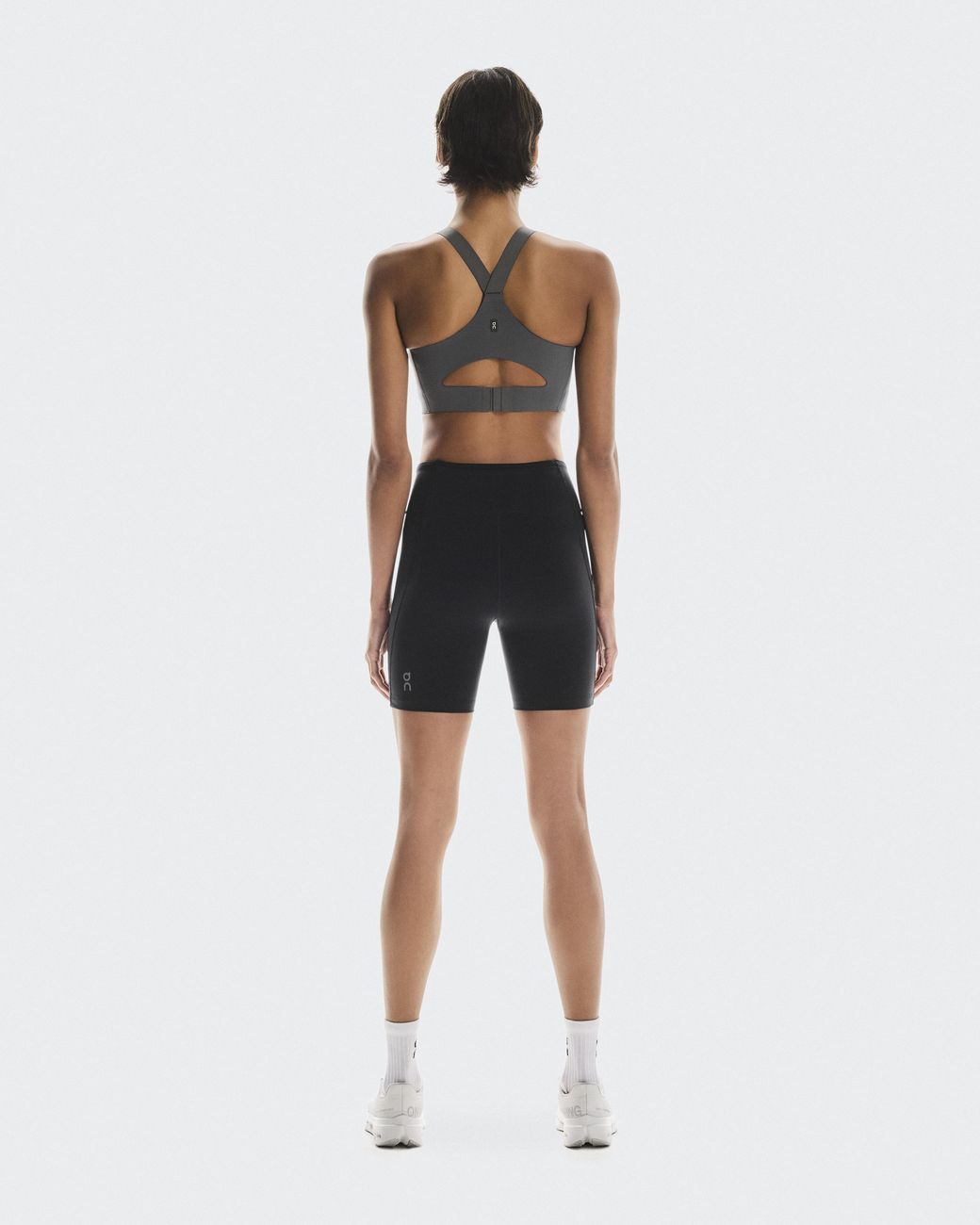 On Shoes Black Performance Tights Short