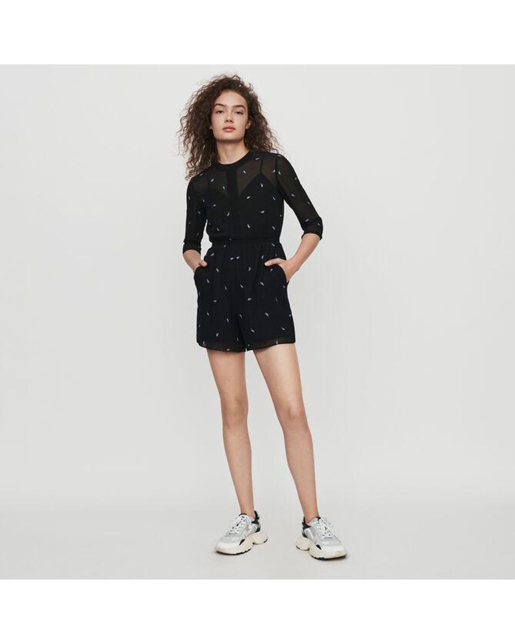 maje playsuit
