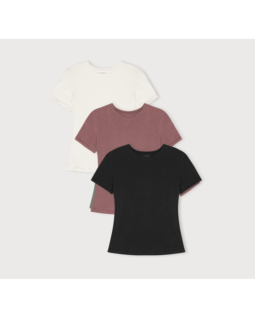 Organic Basics Multicolor Flex Tee 3-Pack